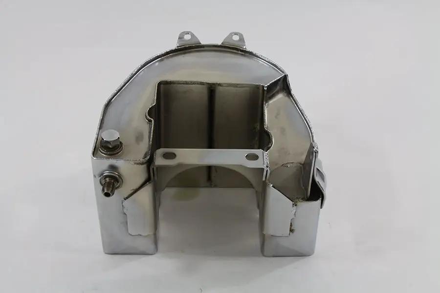 Wyatt Gatling 40-0429 Replica Chrome Oil Tank for Harley Davidson EL & FL Models by Wyatt Gatling