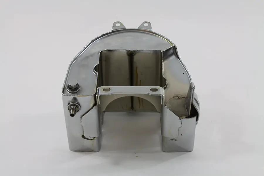 Wyatt Gatling Replica Chrome Oil Tank for Harley Davidson EL and FL Models by Wyatt Gatling
