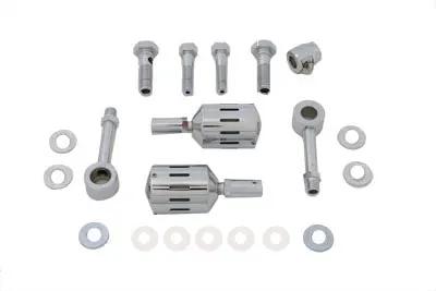 Sifton Dual Breather Kit for Harley Davidson XL Models - 6.735 Inch Canisters by Sifton