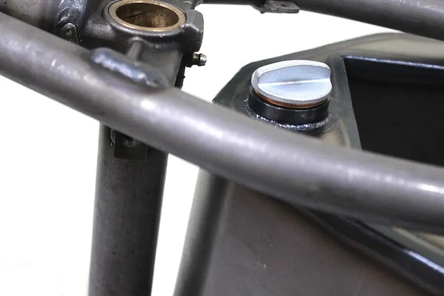 Wyatt Gatling Zinc Blade Style Dipstick Cap for Harley Davidson EL & FL Models by Wyatt Gatling