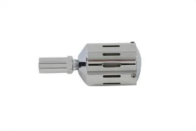 Sifton Chrome Breather Canister with Enclosed Breather Filter and Tube - Part #40-0446 by Sifton