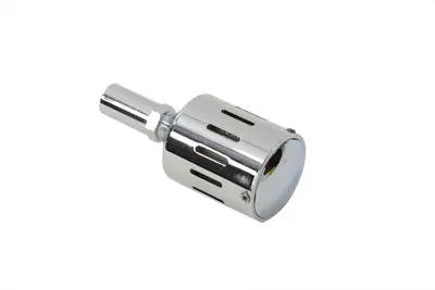 Sifton Chrome Breather Canister with Enclosed Breather Filter and Tube - Part #40-0446 by Sifton