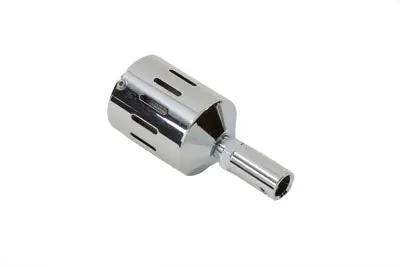 Sifton Chrome Breather Canister with Enclosed Breather Filter and Tube - Part #40-0446 by Sifton