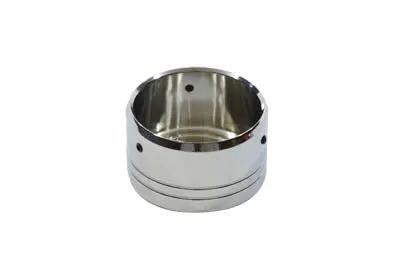 Wyatt Gatling Oil Gauge Cover - Model 40-0448, 1.60 inch Inner Diameter, Chrome Finish by Wyatt Gatling