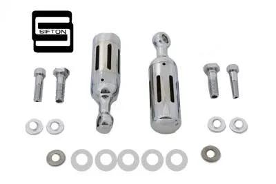 Sifton Dual Canister Set Chrome for Harley Davidson FLT 1992-2001 by Sifton