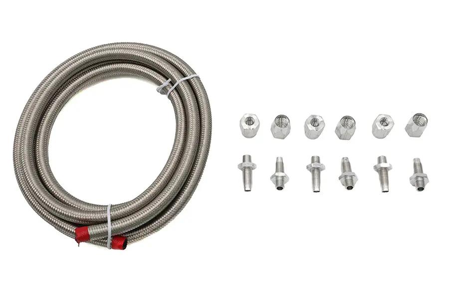 Wyatt Gatling Compression Fitting and Hose Kit - Includes 6 Alloy Compression Fittings by Wyatt Gatling