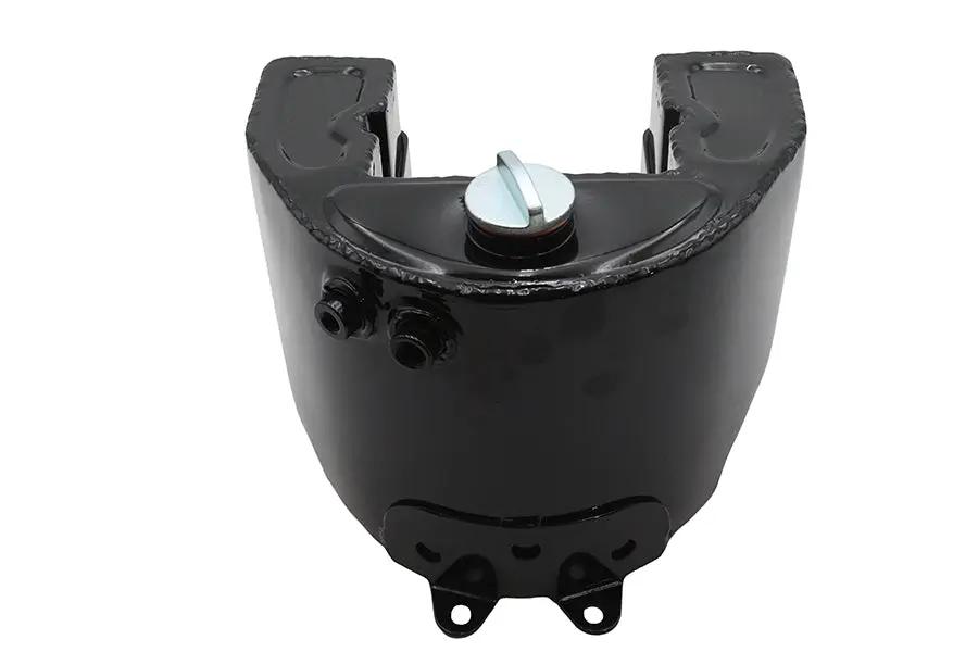 Wyatt Gatling Replica Black Oil Tank for Harley Davidson EL & UL - Part 40-0472 by Wyatt Gatling