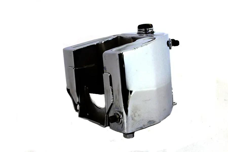 Wyatt Gatling Replica Chrome Oil Tank for Harley Davidson EL & UL (1938-1939) by Wyatt Gatling