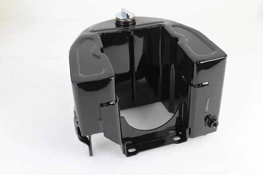 Wyatt Gatling Replica Black Oil Tank for 1936 Harley Davidson EL with 5-Inch Wide Battery Compartment by Wyatt Gatling