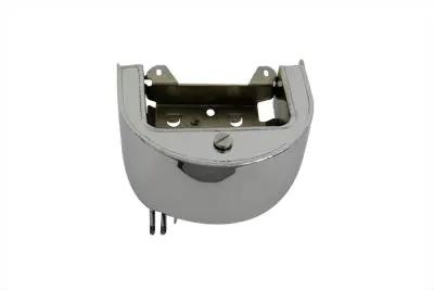 Wyatt Gatling Chrome Oil Tank with 3/4 Inch-16 Threaded Fill Plug for Harley Davidson by Wyatt Gatling