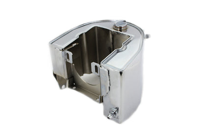 York Electric Start Oil Tank Chrome for Harley Davidson FL 1941-1950