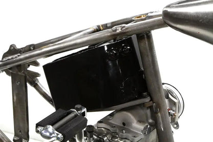 Wyatt Gatling Replica Black Tourist Trophy Bobber Short Oil Tank – Fits 1936-1945 Harley Davidson EL by Wyatt Gatling