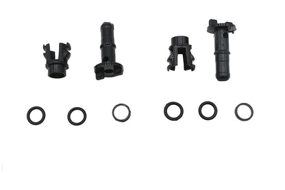 V-Twin T03-0151(2) Oil Line Retainer Assembly Set for Harley-Davidson FXST