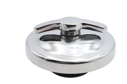 Wyatt Gatling Chrome Oil Tank Cap Assembly for Harley Davidson FX (1971-1980) by Wyatt Gatling