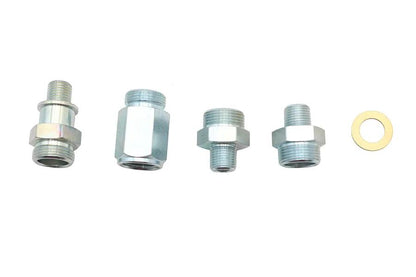 V-Twin Oil Line Fitting Kit for Harley Davidson FL Models - Part 50196 by V-Twin