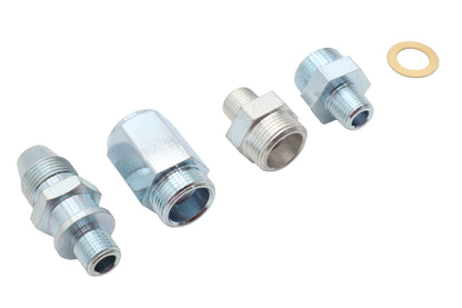 V-Twin 50196A Oil Line Fitting Set for 1958-1964 Harley-Davidson FL