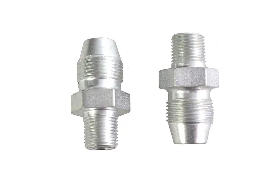 V-Twin Oil Line Fitting Set for Harley Davidson EL and FL Models – Part Number 63533-15 by V-Twin