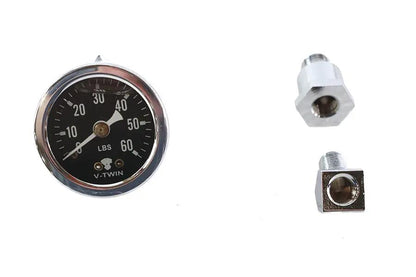 Wyatt Gatling Liquid Filled Oil Gauge for Harley Davidson FX (1970-1979) by Wyatt Gatling