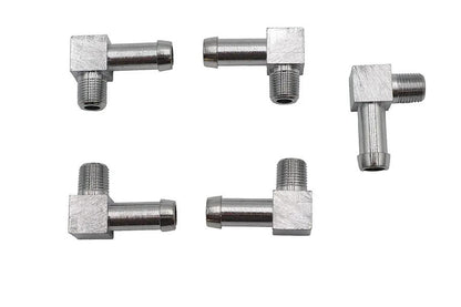 Wyatt Gatling 70361A Chrome Gas and Oil Line Fitting for Harley Davidson FL by Wyatt Gatling
