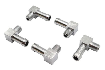 Wyatt Gatling 70361A Chrome Gas and Oil Line Fitting for Harley Davidson FL by Wyatt Gatling