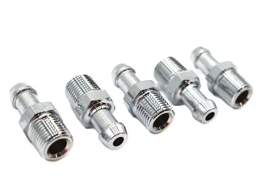 V-Twin 2026 Gas and Oil Line Fitting for Harley Davidson FL Models by V-Twin