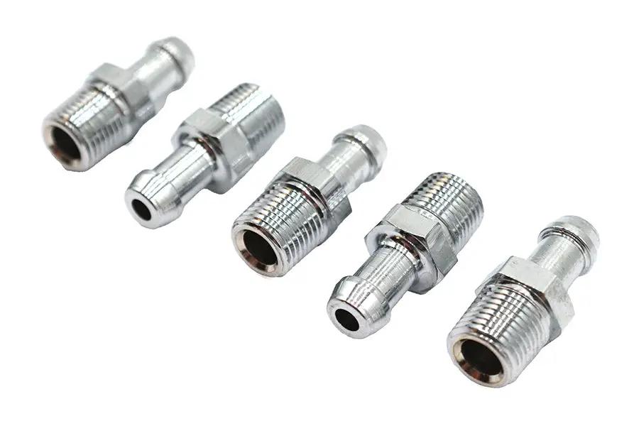 V-Twin 2026 Gas and Oil Line Fitting for Harley Davidson FL Models by V-Twin