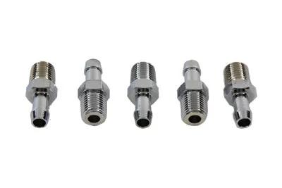 V-Twin Part 2028 Gas and Oil Line Fitting - 1/4 inch Male Pipe Thread for Harley Davidson FL Models by V-Twin