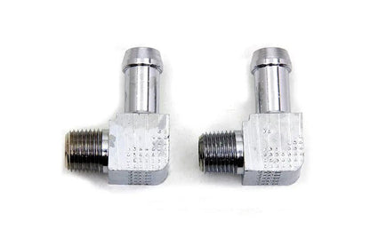 Wyatt Gatling 70360 90-Inch 1/8 Inch NPT Gas and Oil Line Fitting for Harley Davidson FL by Wyatt Gatling