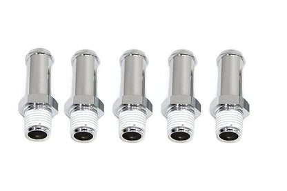 Wyatt Gatling Gas and Oil Line Fitting for Harley Davidson FL 1968-1977, 3/8 Inch Inner Diameter, 1/8 Inch NPT Male Thread by Wyatt Gatling