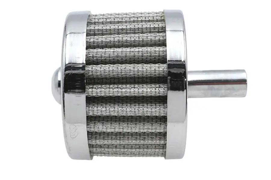 Sifton Chrome Crankcase Breather for Harley Davidson FXST (1992-2001) by Sifton