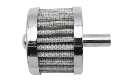 Sifton Chrome Crankcase Breather for Harley Davidson FXST (1992-2001) by Sifton