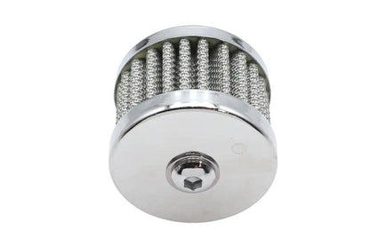 Sifton Chrome Crankcase Breather for Harley Davidson FXST (1992-2001) by Sifton