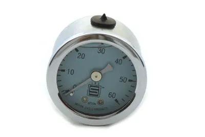 Wyatt Gatling Liquid Filled Oil Pressure Gauge with 1/8 Inch NPT Male Fitting by Wyatt Gatling