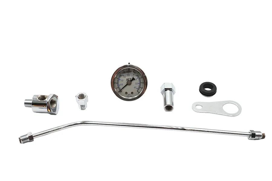 Wyatt Gatling Oil Gauge Kit without Oil Pressure Sender for Harley Davidson FXST (1984-1993) by Wyatt Gatling