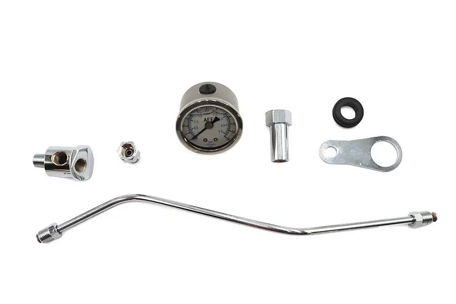 Wyatt Gatling Oil Gauge Kit without Oil Pressure Sender for Harley Davidson FXST (1984-1993) by Wyatt Gatling