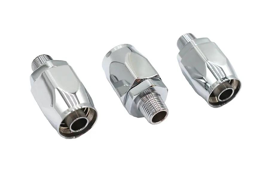 Wyatt Gatling Oil Line Fitting Set with Built-in Compression Fittings, 3-Piece Reusable Kit by Wyatt Gatling