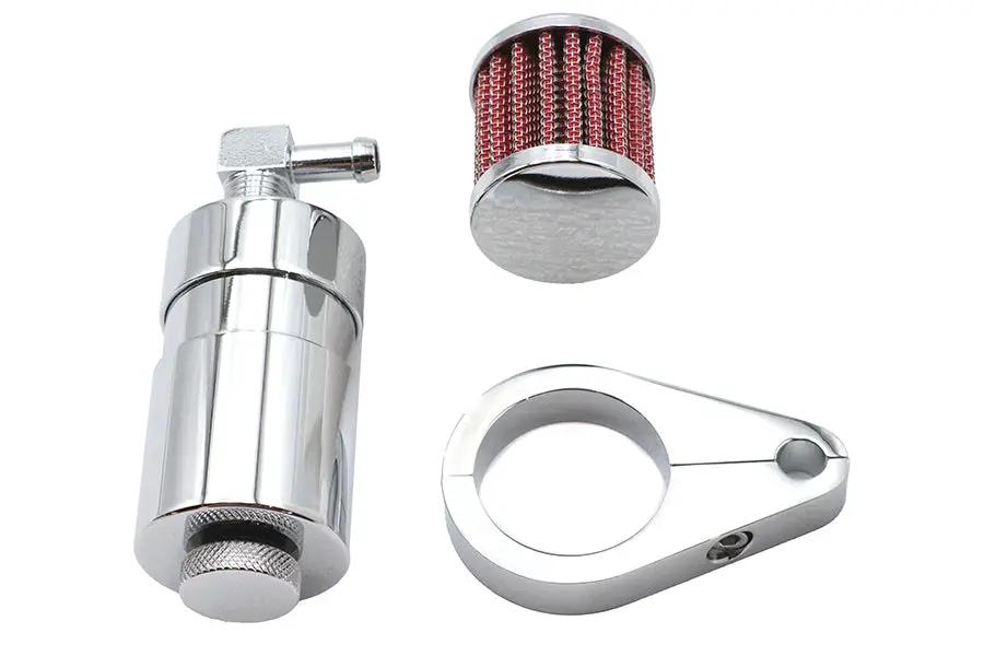 Sifton Chrome Engine Breather Oil Collector Kit Part 40-0595 by Sifton