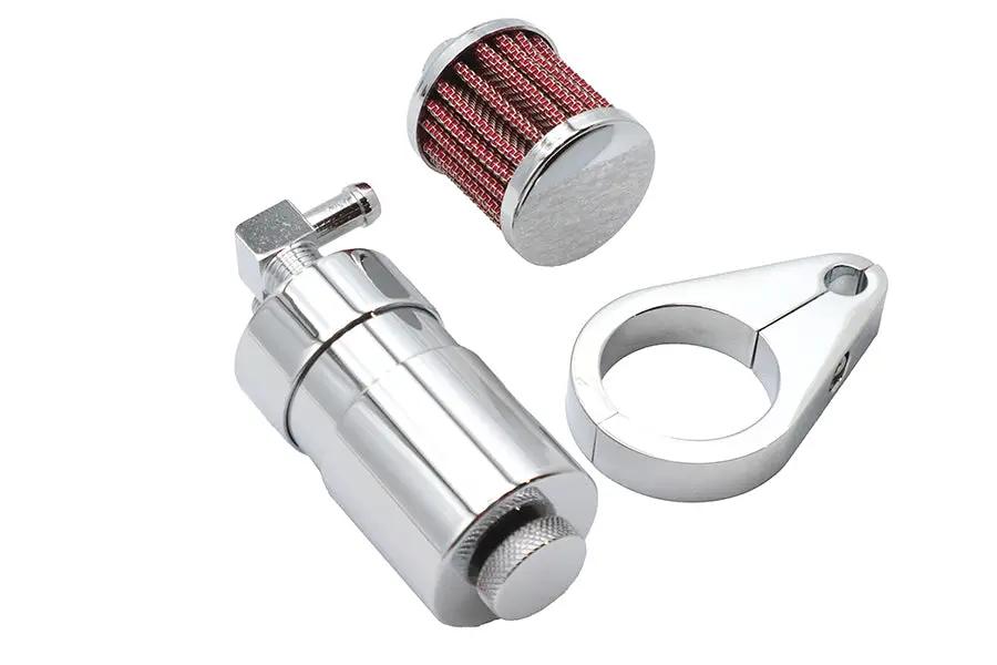 Sifton Chrome Engine Breather Oil Collector Kit Part 40-0595 by Sifton