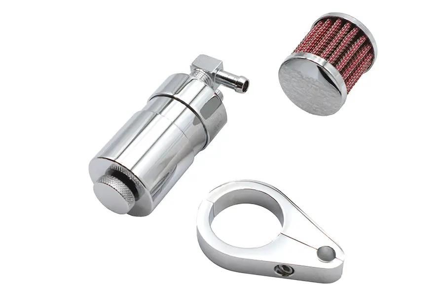 Sifton Chrome Engine Breather Oil Collector Kit Part 40-0595 by Sifton