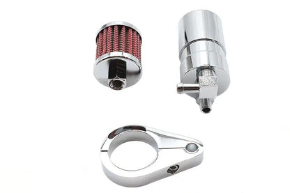 Sifton Chrome Engine Breather Oil Collector Kit Part 40-0595 by Sifton