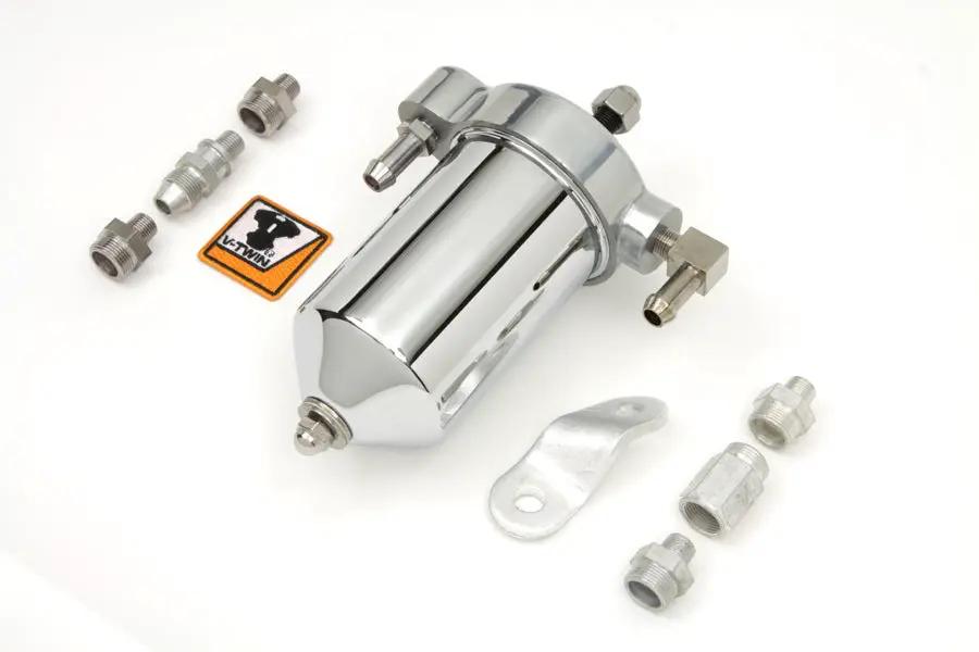 V-Twin Oil Filter Canister Kit for Harley Davidson EL Models by V-Twin