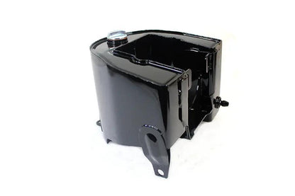 York Electric Start Oil Tank Black for Harley Davidson FL Models by York