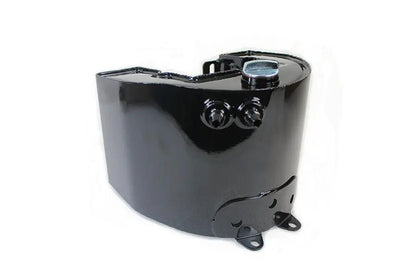 York Electric Start Oil Tank Black for Harley Davidson FL Models by York