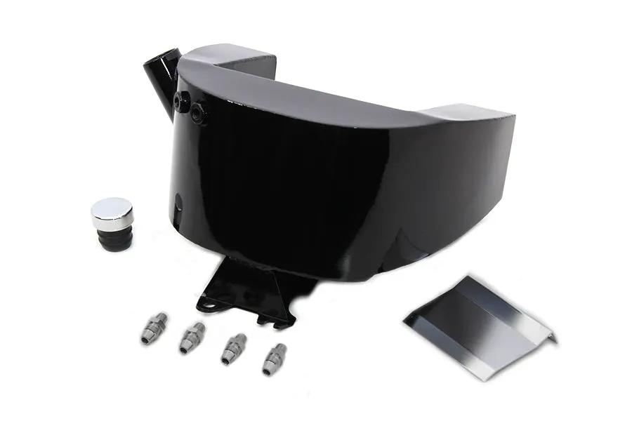 Wyatt Gatling Electric Start Oil Tank Black - Fits 12V FXE Battery with Swingarm Frame Mounting by Wyatt Gatling