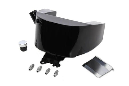 Wyatt Gatling Electric Start Oil Tank Black - Fits 12V FXE Battery with Swingarm Frame Mounting by Wyatt Gatling