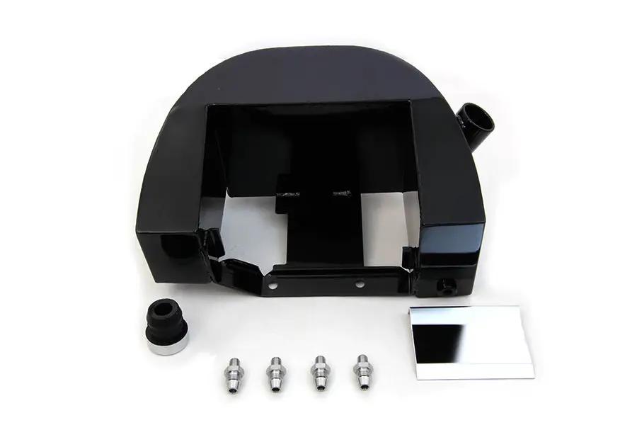 Wyatt Gatling Electric Start Oil Tank Black - Fits 12V FXE Battery with Swingarm Frame Mounting by Wyatt Gatling