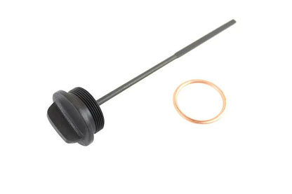 Wyatt Gatling Parkerized Oil Tank Dipstick for Harley Davidson FL Models by Wyatt Gatling