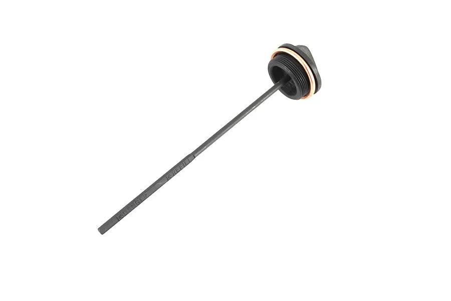 Wyatt Gatling Parkerized Oil Tank Dipstick for Harley Davidson FL Models by Wyatt Gatling