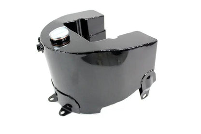 Wyatt Gatling Replica 1936 Knucklehead Black Oil Tank with Zinc Plated Cap and NPT Threads by Wyatt Gatling