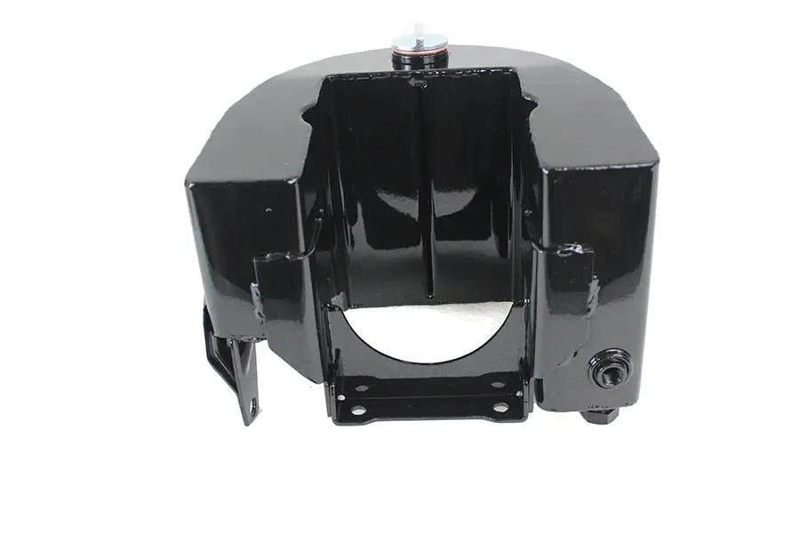 Wyatt Gatling Replica 1936 Knucklehead Black Oil Tank with Zinc Plated Cap and NPT Threads by Wyatt Gatling